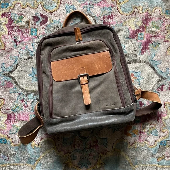 Jack Georges Leather Backpack Preowned s-l400.jpg main image 3